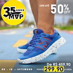 Tênis MVP para treino Xtep Run II - Blue Orange