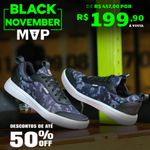 Tênis MVP Soft Walk - Army Black