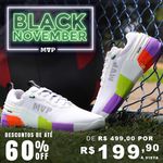 Tênis Para Cross MVP 4x4 - Branco Aquarela