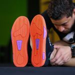 Tênis Preto de Treino Rhino X Tech III - Black Orange