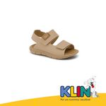 SANDALIA KLIN 171266 PALHA/CAPUCCINO