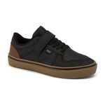 TENIS KLIN 256136 PRETO/GOMA
