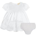 VESTIDO MILON 2001206 BATIZADO 0 A 24 MESES