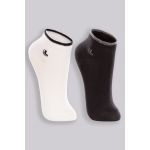 KIT C/2 MEIA LUPO 2835 BRANCA/PRETA