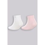 KIT C/2 MEIA LUPO 2025 BRANCO/ROSA