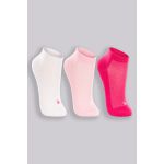 KIT C/3 MEIA LUPO 2725 BRANCA/ROSA/PINK