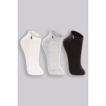 KIT C/3 MEIA LUPO 2725 BRANCA/CINZA/PRETO