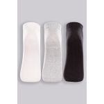 KIT C/3 MEIA LUPO 2725 BRANCA/CINZA/PRETO