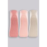 KIT C/3 MEIA LUPO 2725 ROSE/ROSA/CINZA