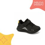 TENIS KLIN 199133 PRETO/AMARELO