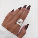 ANEL COCAR DE ÍNDIO PRATA 925