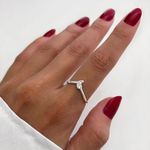 ANEL ZIRCÔNIA CRISTAL PRATA 925