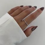 ANEL ZIRCÔNIA COLOR PRATA 925