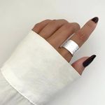 ANEL COM ORAÇÃO PAI NOSSO PRATA 925