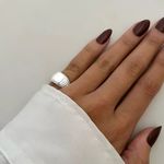 ANEL QUADRADO PRATA 925