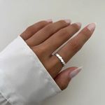 ANEL CORAÇÕES PRATA 925