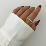 ANEL ZIRCÔNIA CRISTAL PRATA 925