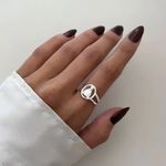 ANEL NOSSA SENHORA APARECIDA ZIRCÔNIA CRISTAL PRATA 925