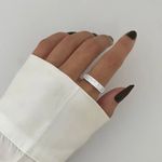 ANEL CRAVEJADO ZIRCÔNIA CRISTAL PRATA 925