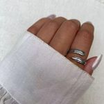 ANEL REGULÁVEL FOLHA INDIANO PRATA 925