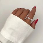 ANEL REGULÁVEL ZIRCÔNIA AZUL ESCURO E CHAMPANHE PRATA 925