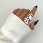 ANEL TRABALHADO PRATA 925