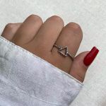 ANEL INDIANO TRIÂNGULO REGULÁVEL PRATA 925