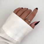 ANEL INDIANO ZIRCÔNIA CRISTAL PRATA 925