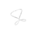 ANEL X 2 EM 1 PRATA 925