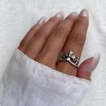 ANEL CRUZ INDIANO PRATA 925