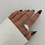 ANEL ZIRCÔNIA CRISTAL PRATA 925