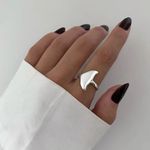 ANEL RABO DE BALEIA PRATA 925