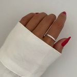 ANEL CORAÇÕES PRATA 925