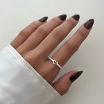 ANEL CORAÇÃO VAZADO ZIRCÔNIA CRISTAL PRATA 925