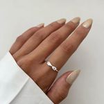 ANEL LAÇO ZIRCÔNIA CRISTAL PRATA 925