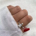 ANEL NOSSA SENHORA ZIRCÔNIA CRISTAL PRATA 925