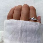 ANEL BATIMENTOS ZIRCÔNIA COLORIDA CORAÇÃO PRATA 925