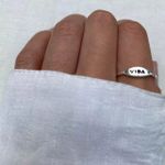 ANEL VIDA ZIRCÔNIA VERDE PRATA 925