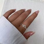 ANEL SIGNO LIBRA ZIRCÔNIA CRISTAL PRATA 925