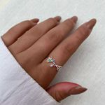 ANEL SIGNO SAGITARIO ZIRCÔNIA COLORIDA PRATA 925