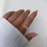 ANEL SIGNO VIRGEM ZIRCÔNIA CRISTAL PRATA 925