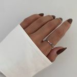 ANEL ZIRCÔNIA COLORIDA PRATA 925