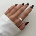 ANEL QUADRADO ZIRCÔNIA CRISTAL PRATA 925