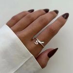 ANEL COBRA ZIRCÔNIA CRISTAL PRATA 925