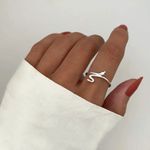 ANEL COBRA OLHO ZIRCÔNIA VERDE PRATA 925