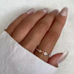 ANEL ZIRCÔNIA COLOR PRATA 925