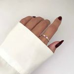 ANEL ZIRCÔNIA LARANJA E ROSA PRATA 925