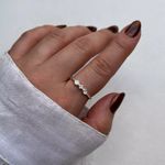 ANEL ZIRCÔNIA CRISTAL PRATA 925