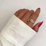 ANEL BORBOLETA VAZADO PRATA 925