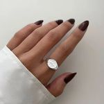 ANEL REDONDO SÃO BENTO PRATA 925